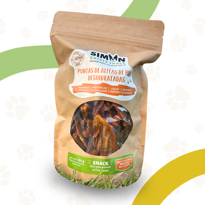 Snack para Mascota - Alita de Pollo Deshidratada