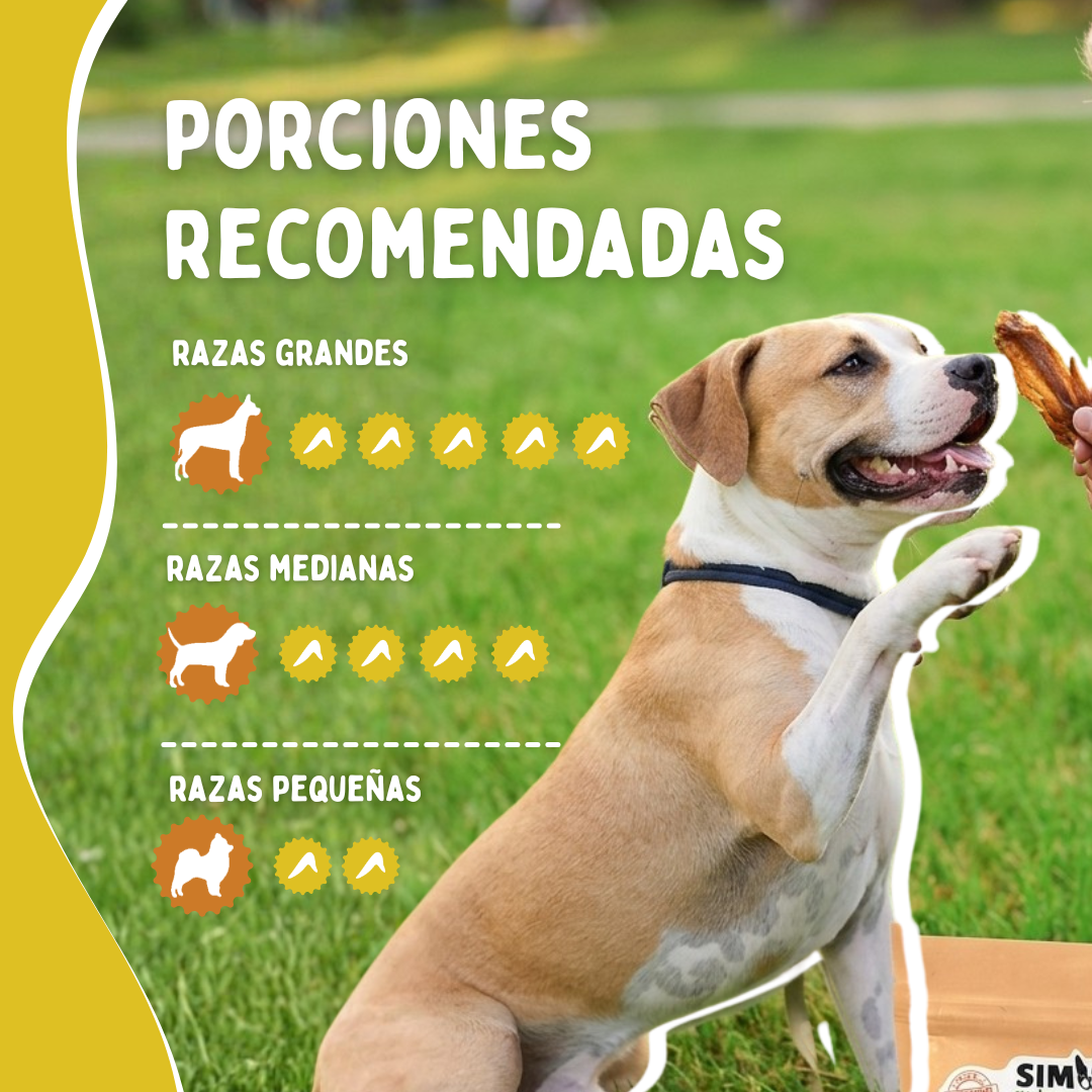 Snack para Mascota - Alita de Pollo Deshidratada